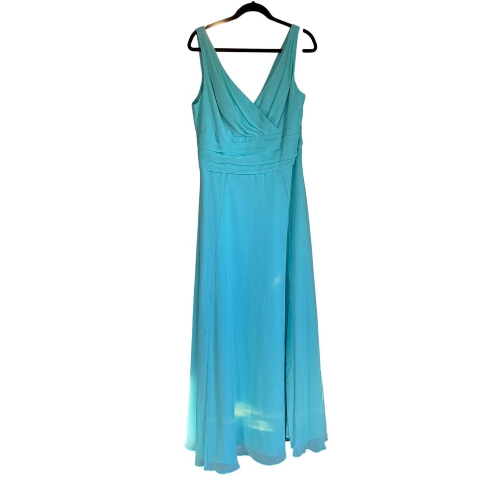 David's Bridal Brides Maid Dress F19831 Spa SZ 14 NWT